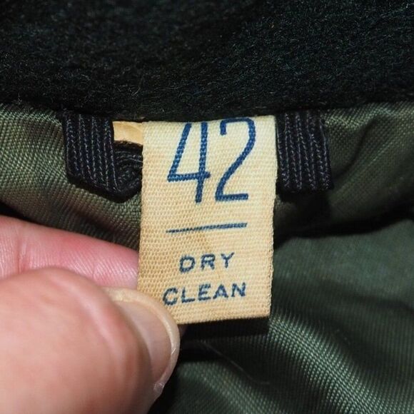 Vintage 1970s Blackhawk High School Cougars "Butch" Wool Varsity Jacket Men's 42 - Picture 7 of 13